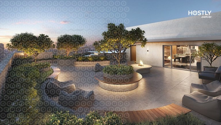 Studio Moderne dans un Quartier Prestigieux de Porto Alegre