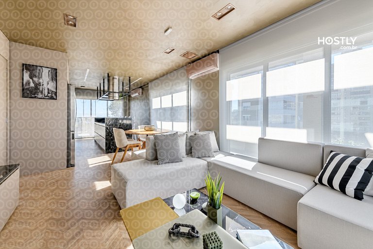 Modern Studio in Porto Alegre's Exclusive Area - Comfort and