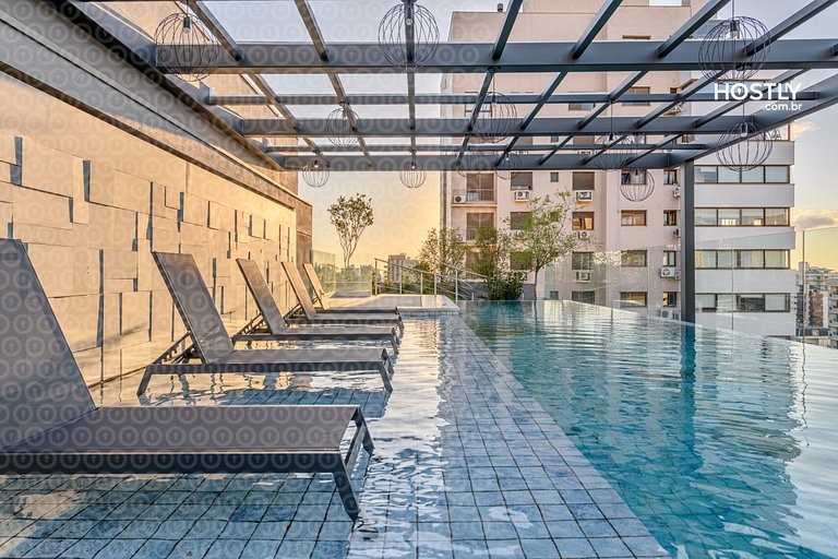 Studio Moderne dans un Quartier Prestigieux de Porto Alegre