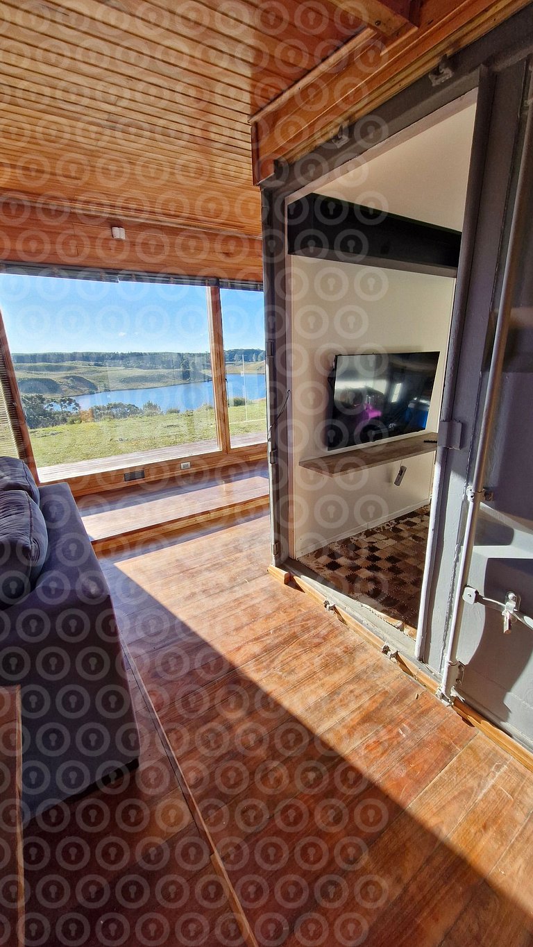 Cabana–Container: 6ha, 5min do centro de São Chico