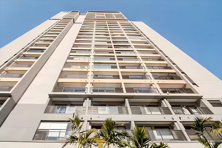Studio ótima localização em SP/3min metro Brooklin