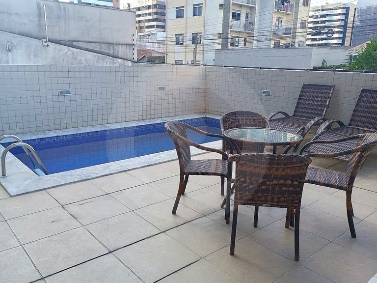 Appartement Confortable à la Plage de Ponta Verde