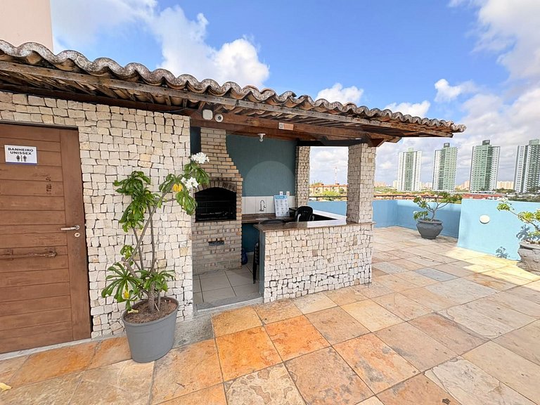 Apartamento bem Localizado com vista para a Rota do Sol