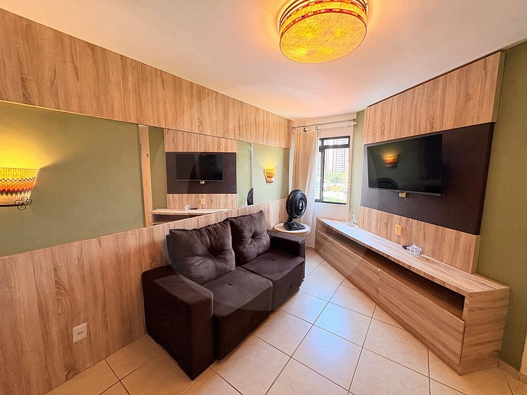 Well-located apartment with a view of Rota do Sol