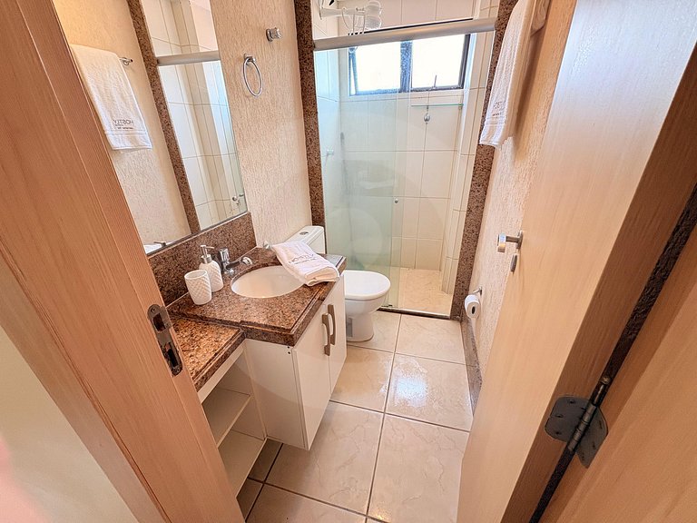 Appartement bien situé avec vue sur la Rota do Sol