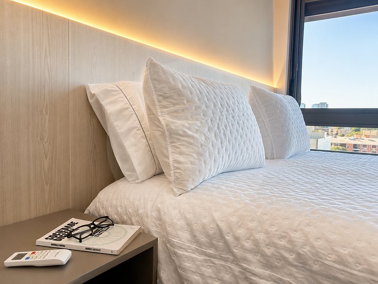 Apartamento moderno com suíte no Menino Deus