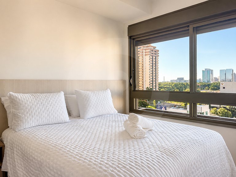 Apartamento moderno com suíte no Menino Deus