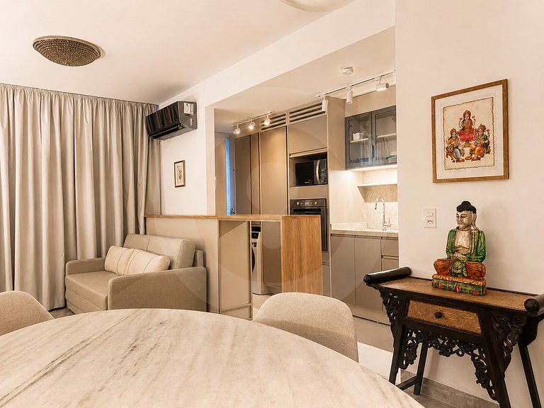 Apartamento moderno com suíte no Menino Deus