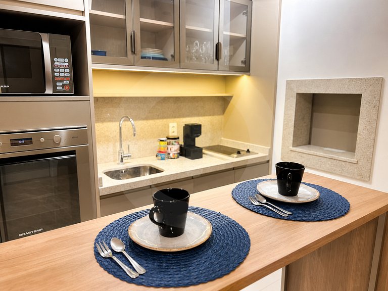 Apartamento moderno com suíte no Menino Deus